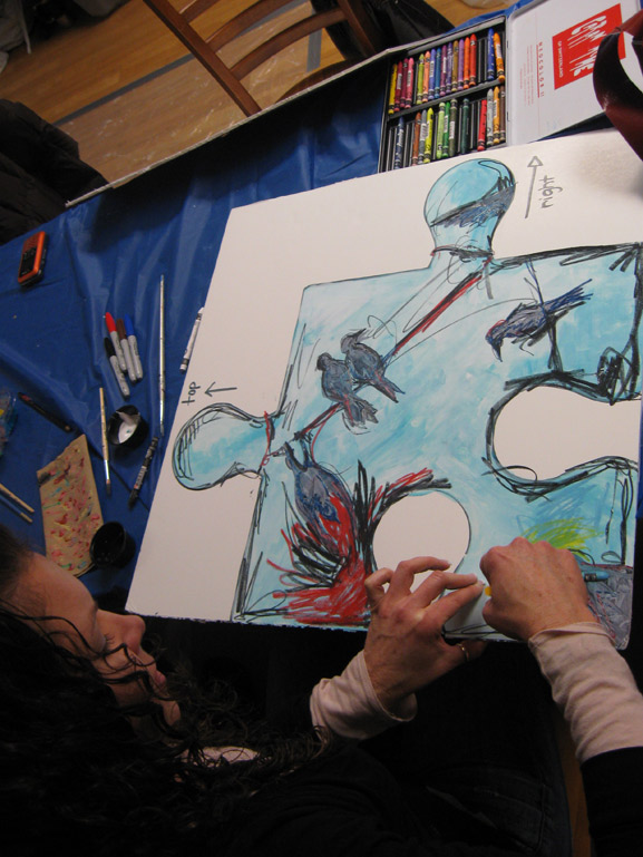 art is good creative workshops david s zocchi brain tumor center surftaco tim kelly artist
