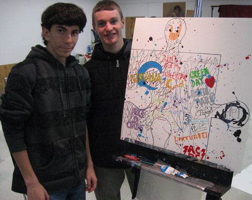 puzzle project tim kelly artist monmouth arts council teen arts festival surftaco nj nyc art is good
