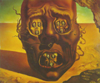 tim kelly artist dali visage of war