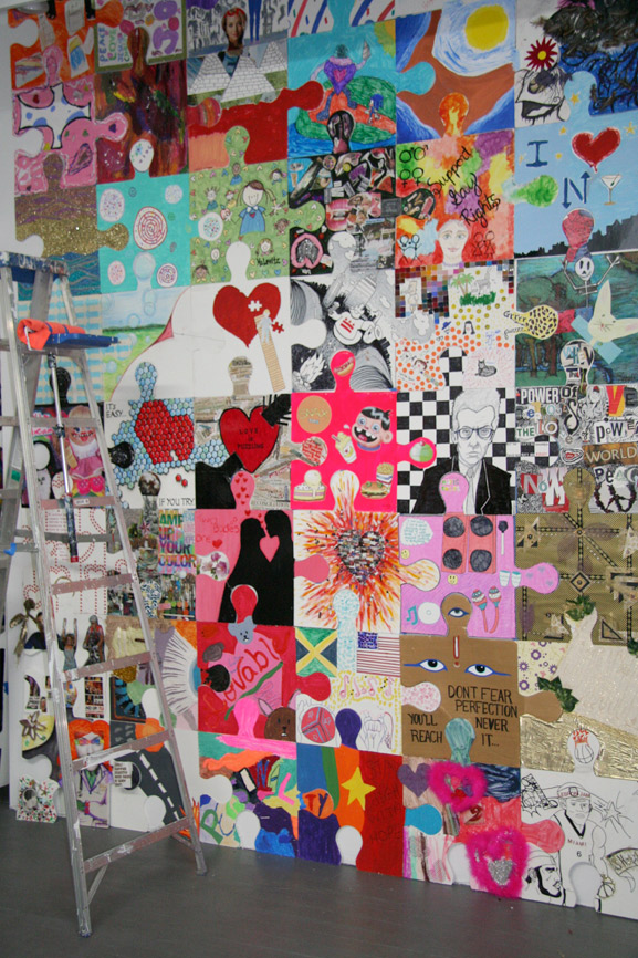 Art Club Puzzle Pieces  Class art projects, Collaborative art, Art club  projects