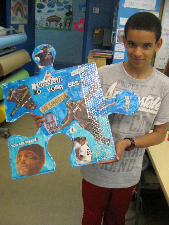 puzzle project harlem ps161 tim kelly artist nyc