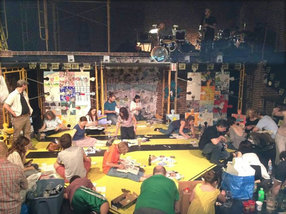 keegan theatre washington dc the puzzle art installation & collaborative project tim kelly artist nyc