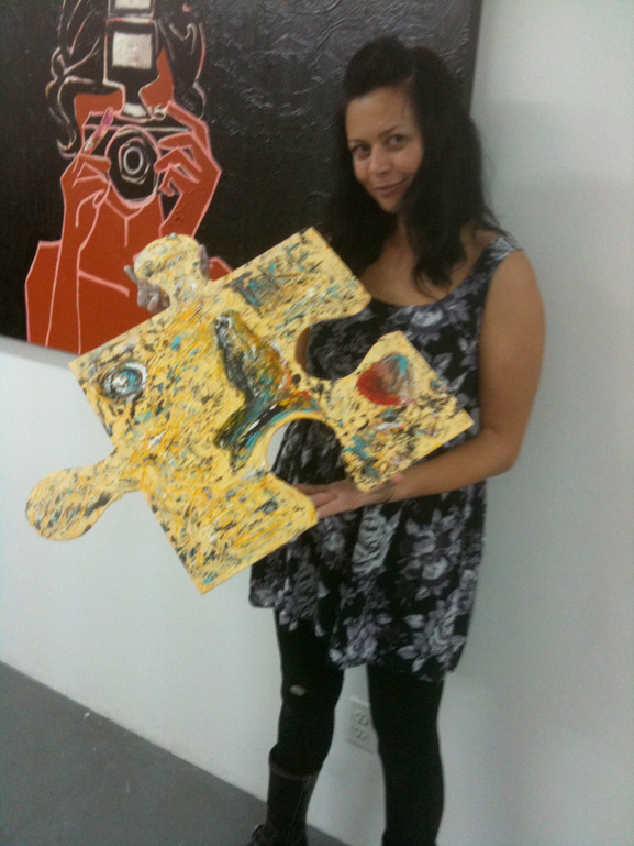 reaves gallery nyc puzzle art project tim kelly artist nyc sharon reaves